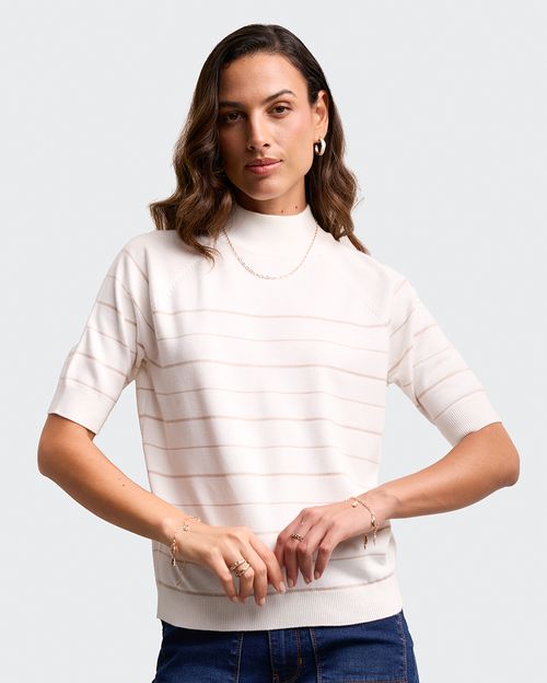 Chompa Mujer Valentina Lis3 Beige