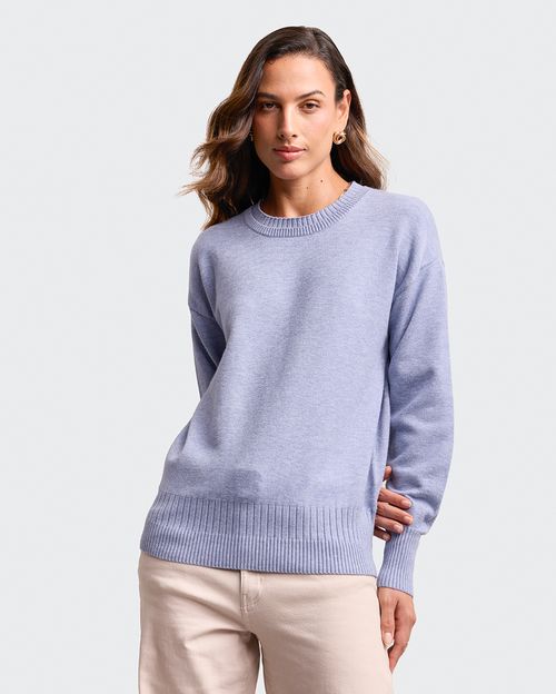 Chompa Mujer Mora 3b Acero Lavanda