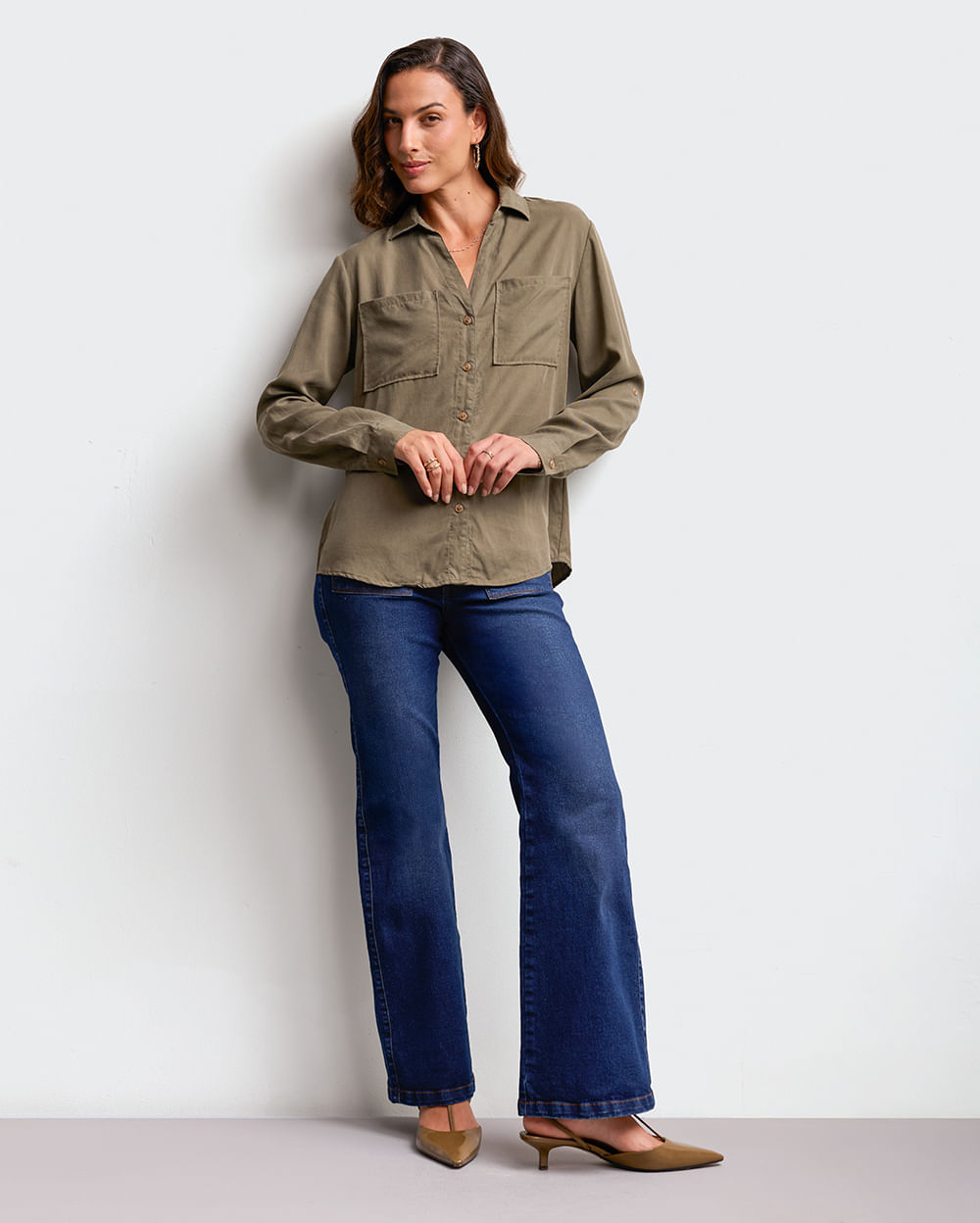 Blusa-Mujer-Miluska-Verde-Dusty-S