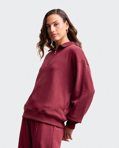 Polera Mujer Serene Borgoña