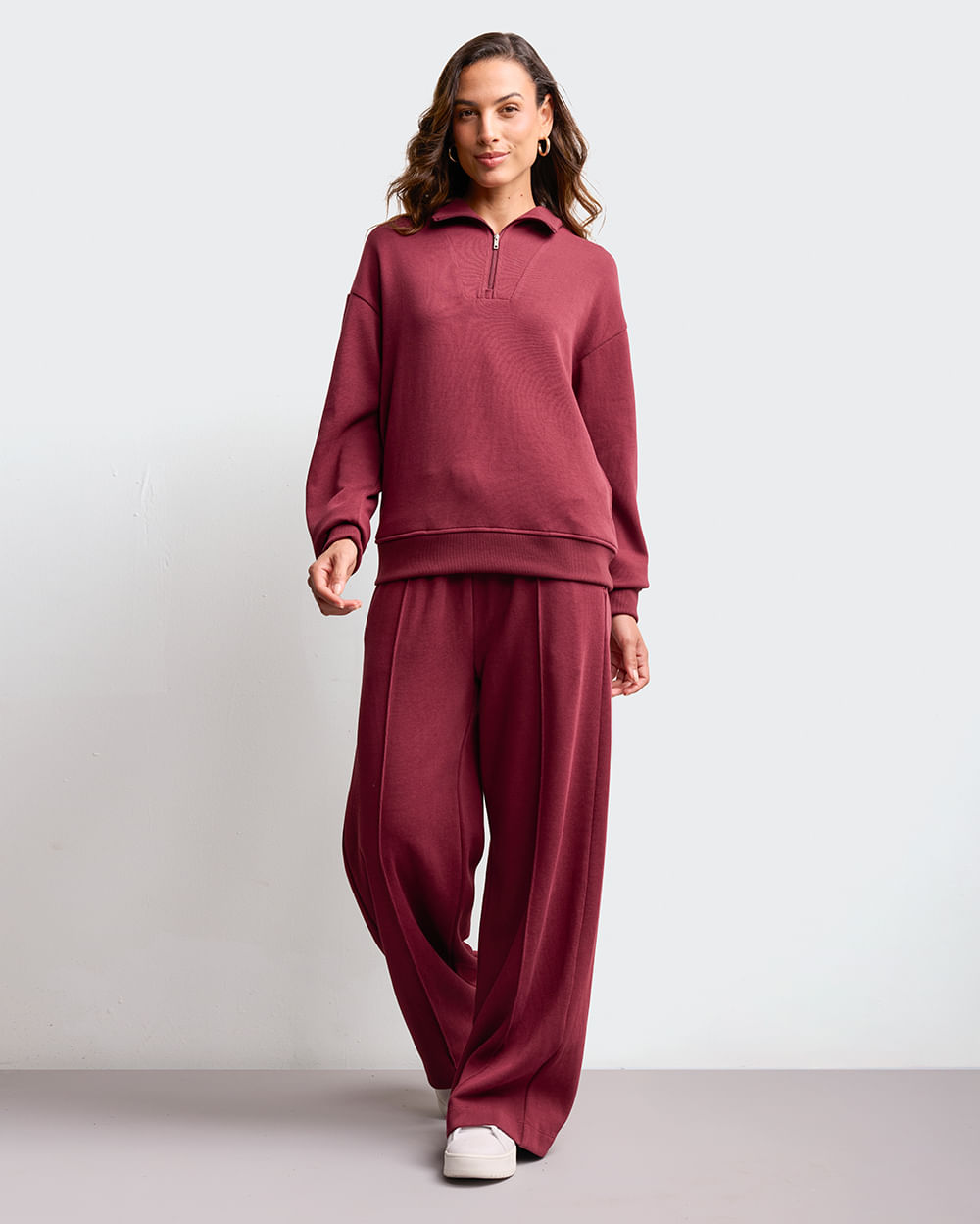 Polera-Mujer-Serene-Borgoña-S