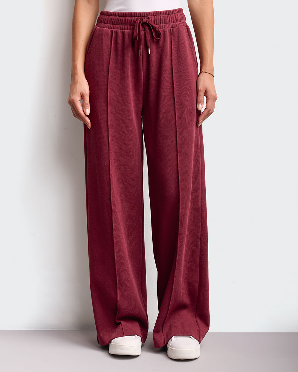 Pantalon-Mujer-Andrea-Borgoña-S