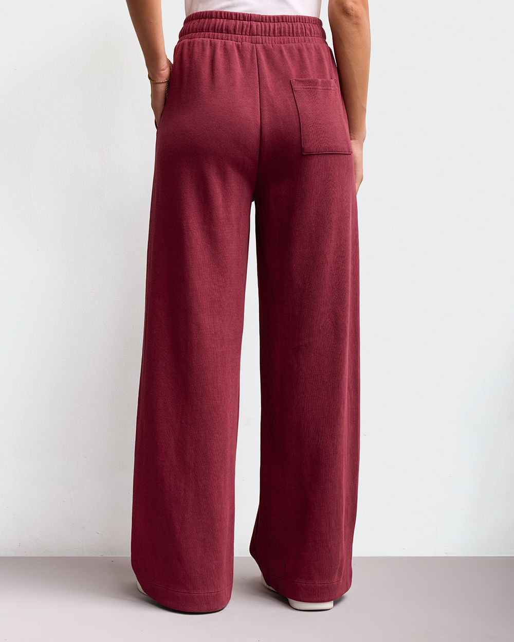 Pantalon-Mujer-Andrea-Borgoña-S