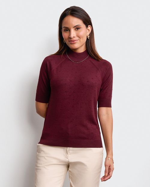 Chompa Mujer Valentinatex3 Borgoña