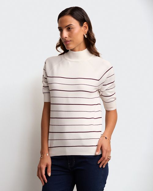 Chompa Mujer Valentina Lis3 Borgoña