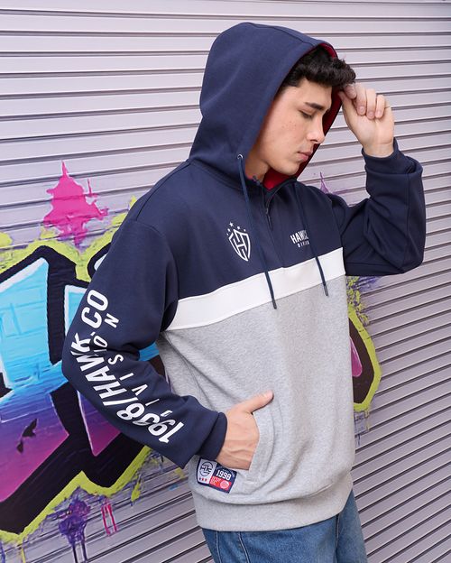 Polera Hombre Fedex Azul Sombra