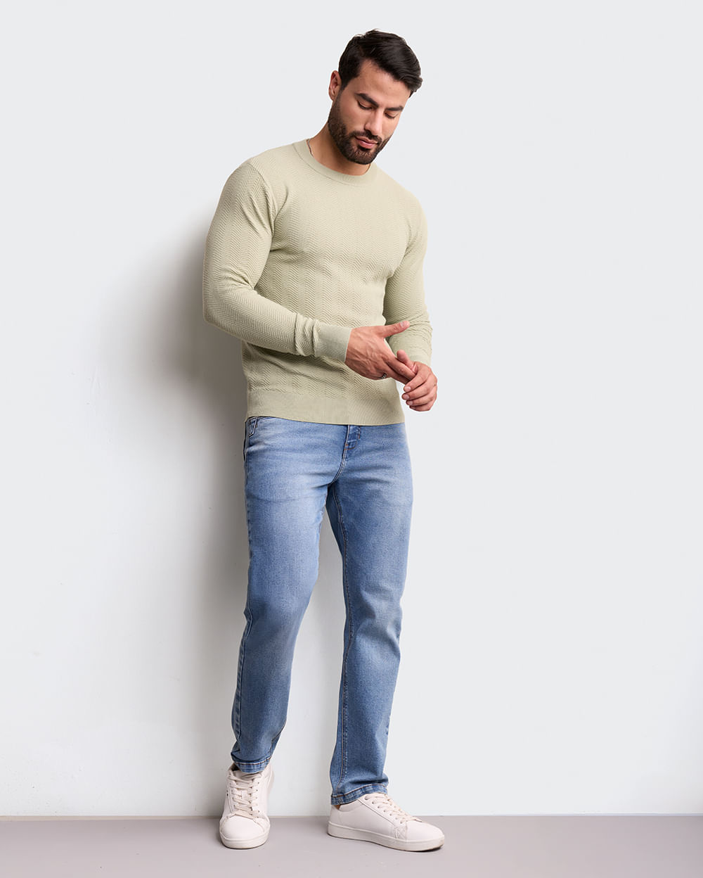 Chompa-Hombre-Maestri-Verde-Empolvado-M