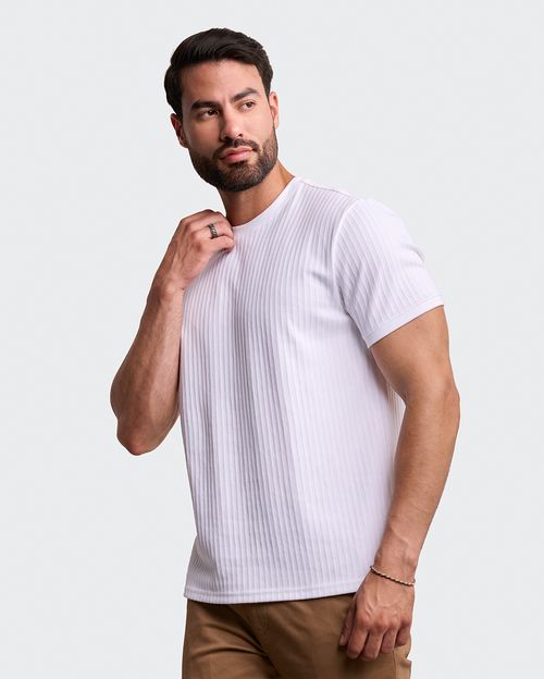 Polo Hombre Salas Blanco Optico