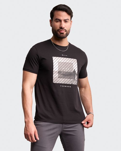 Polo Hombre Ronald Negro