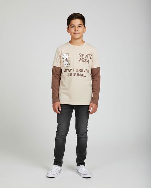 Polo Jovencito Dybala Beige Arena