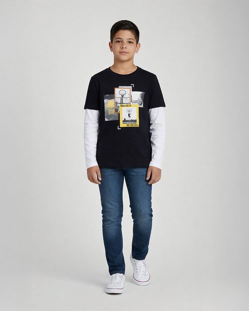 Polo Jovencito Dybala Negro