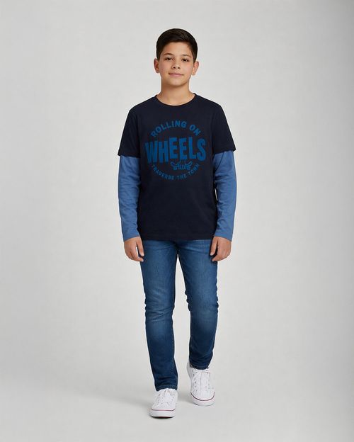 Polo Jovencito Dybala Azul Atlántico