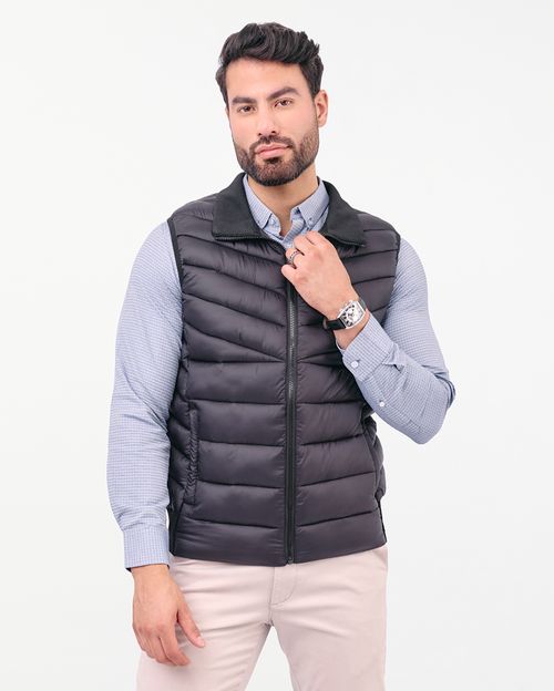 Chaleco Hombre Oliver Negro
