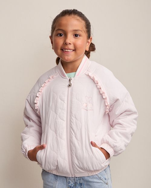 Casaca Niña Brunella Rosado Agua