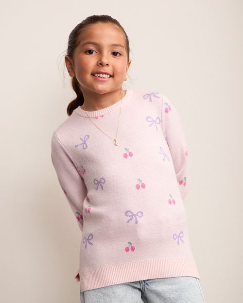 Chompa Niña Leonor Melon