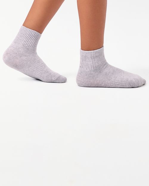 Calcetines Medias Pack De 6 Unidades Unisex Harper Blanco/gris/negro