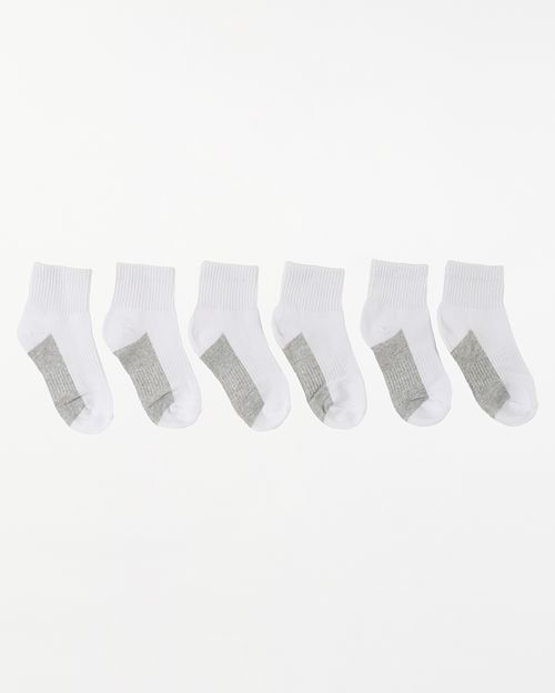 Calcetines Medias Pack De 6 Unidades Unisex Harper Blanco