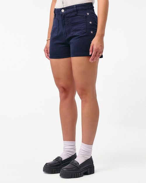 Short Mujer Antuanette Azul Dutty
