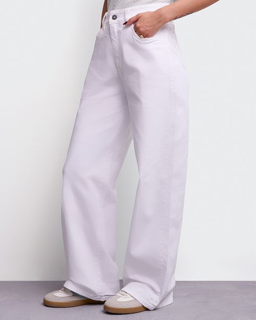 Pantalón Mujer Larisa Blanco