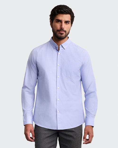 Camisa Hombre Piedro Celeste Bell