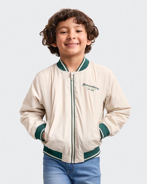 Casaca Niño Roberto Beige Crema