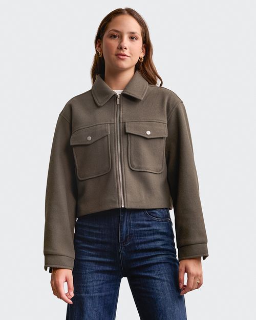 Casaca Mujer Diances Verde Thyme