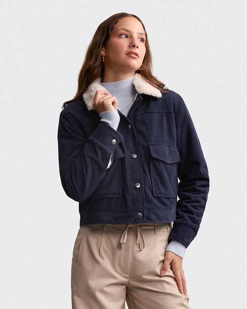 Casaca Mujer Diana Azul Atlántico