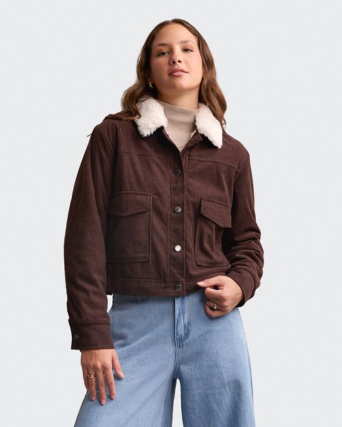 Casaca Mujer Diana Marron