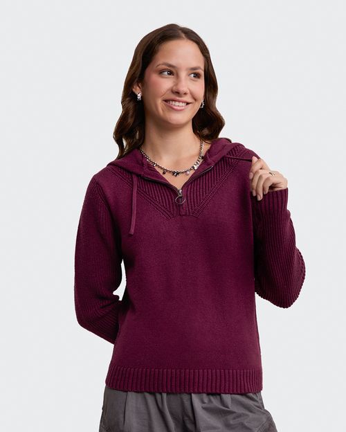 Chompa Mujer Danilu Guinda