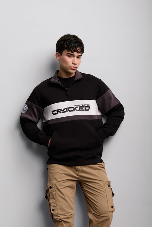 Polera Hombre Raf Negro