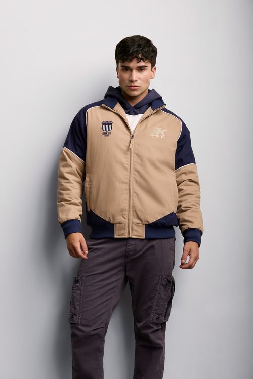 Casaca Hombre Tim Beige Camello 15-121