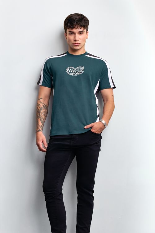 Polo Hombre Nibali Verde Storm