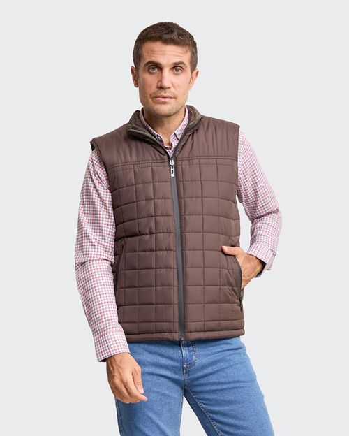 Chaleco Hombre Julian Marrón
