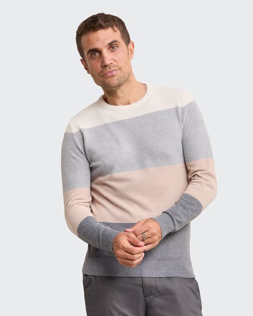 Chompa Hombre Jhair Beige Crema