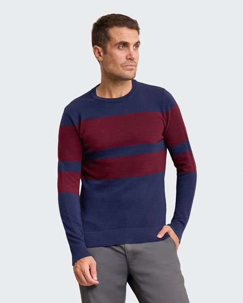 Chompa Hombre Jhair Azul Oxford