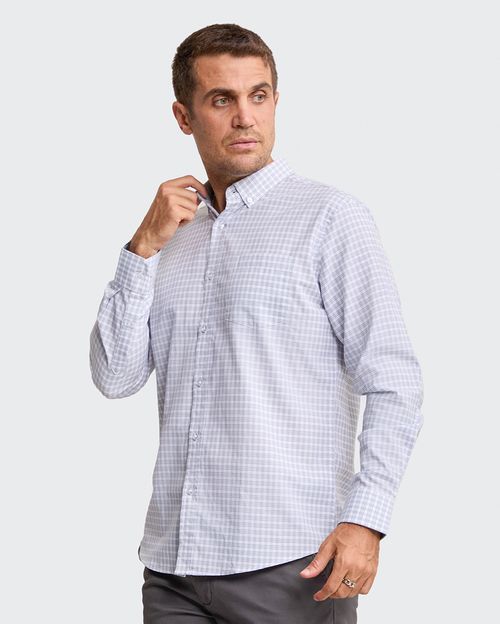 Camisa Hombre Piedro Turqueza Claro