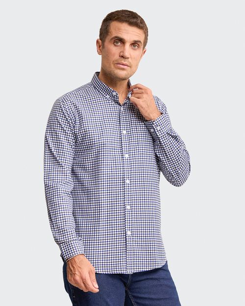 Camisa Hombre Piedro Azul Atlántico