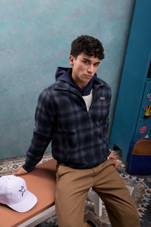 Casaca Hombre Nelson Azul Persa