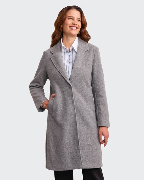 Abrigo Mujer Gloria Gris Iron