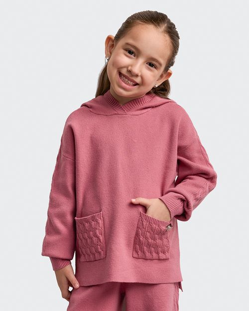 Chompa Niña Karyely Rosa Desierto