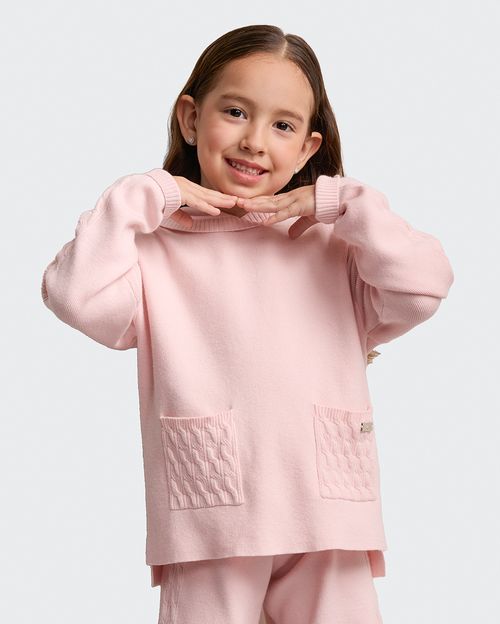 Chompa Niña Karyely Rosado