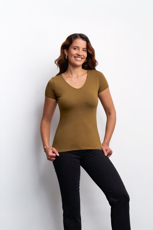 Polo Mujer Dora Core Verde Fir