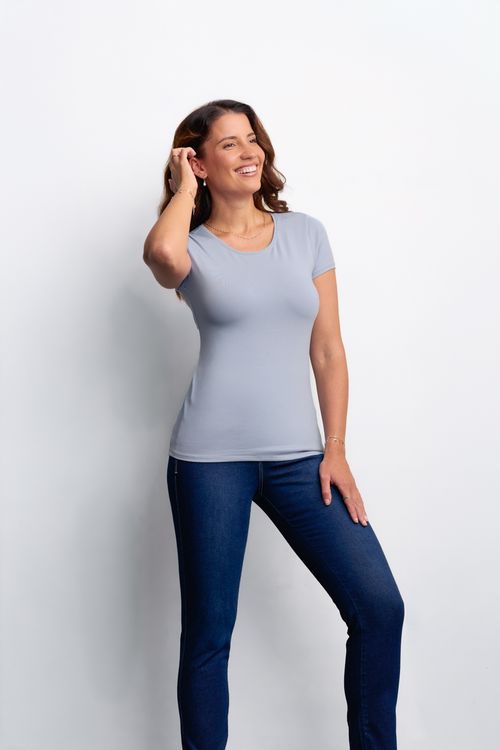 Polo Mujer Devora Core Celeste Cerulean