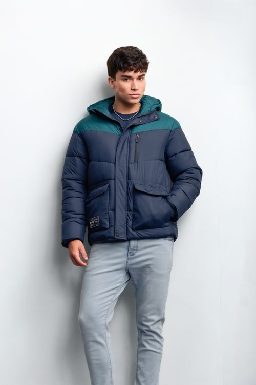 Casaca Hombre Zuno Azul Pacífico