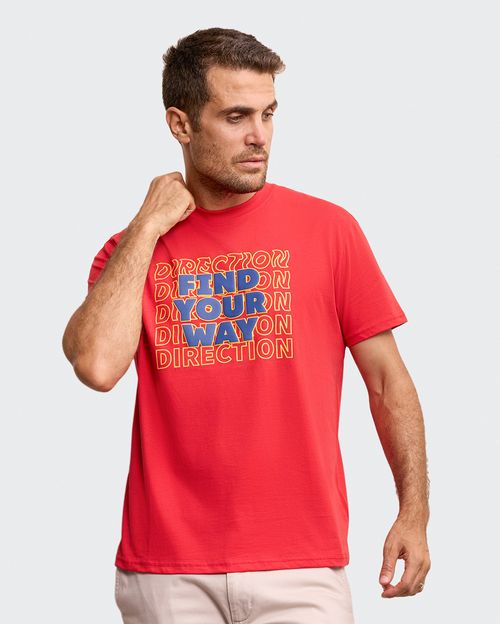 Polo Hombre Ronal Rojo Flama