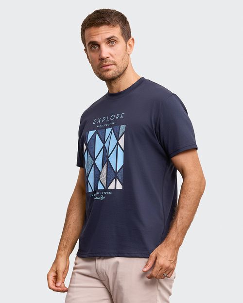 Polo Hombre Ronal Azul Imperial