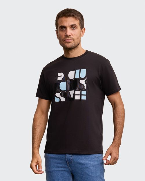 Polo Hombre Ronald Negro