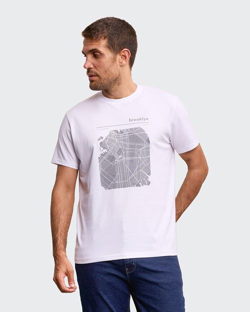 Polo Hombre Ronald Blanco Optico