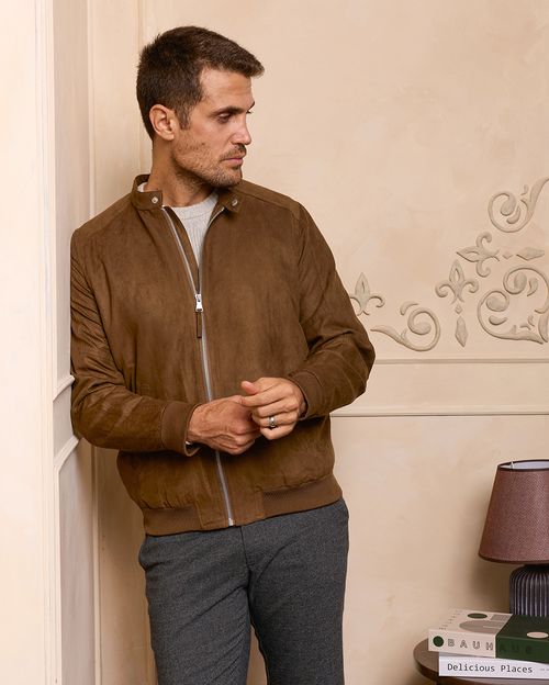 Casaca Hombre Carrasco Marron Chocolate