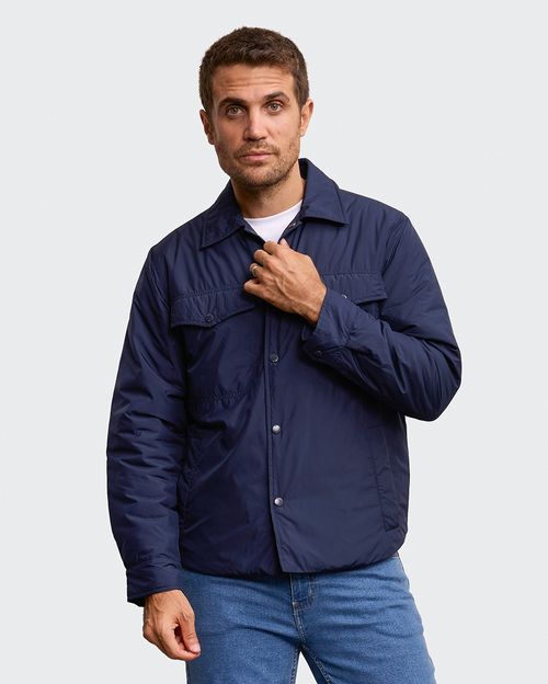 Casaca Hombre Zack Azul Oxford